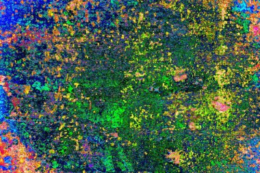 Karışık renklerin soyut suluboya paleti, renk karışımı, duvar kağıdını kopyala, soyut renkli doku arkaplanı