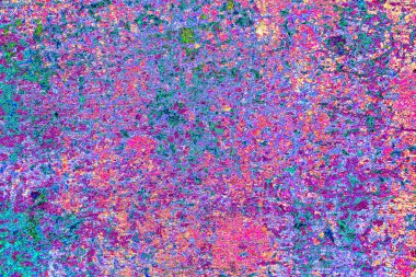 Çizik ve çatlaklarla metal doku