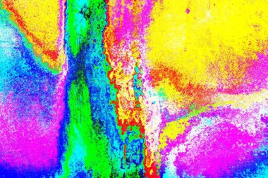 Çizik ve çatlaklarla metal doku