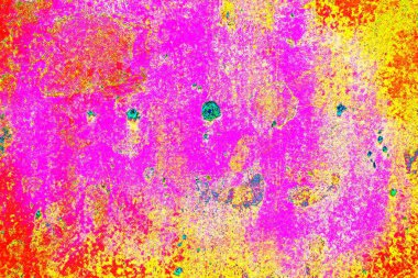 Çizik ve çatlaklarla metal doku