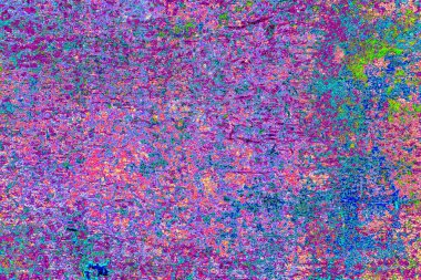 Çizik ve çatlaklarla metal doku