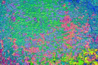 Çizik ve çatlaklarla metal doku