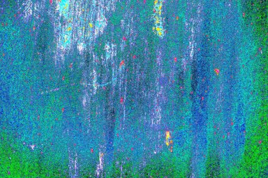 Çizik ve çatlaklarla metal doku