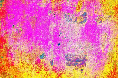 Çizik ve çatlaklarla metal doku