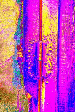 Eski tahta ahşap duvar arka planı. Eski ahşap dokusu. Yıpranmış odun parçası..