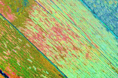 Mavi renklerin soyut suluboya paleti, karışık renk, arkaplan, vektör illüstrasyonu, bir renk karışımı