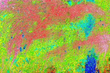 Çizik ve çatlaklarla metal doku