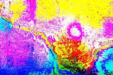 Çizik ve çatlaklarla metal doku