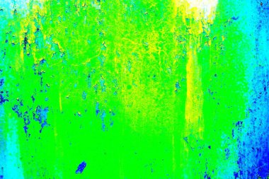 Çizik ve çatlaklarla metal doku