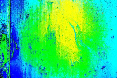 Çizik ve çatlaklarla metal doku