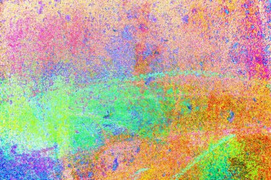 Çizik ve çatlaklarla metal doku