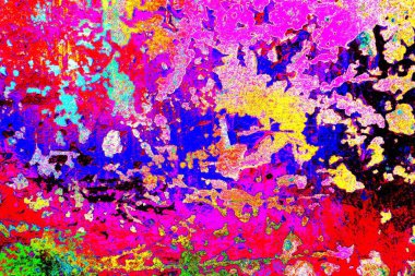 Çizik ve çatlaklarla metal doku