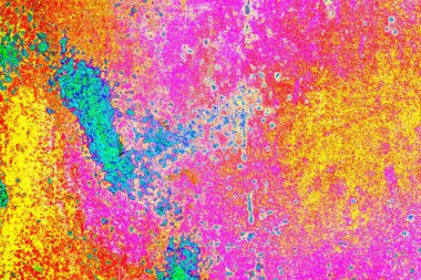 Çizik ve çatlaklarla metal doku