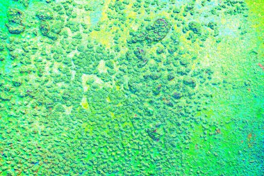 Çizik ve çatlaklarla metal doku