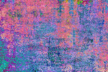 Çizik ve çatlaklarla metal doku