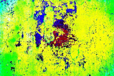 Çizik ve çatlaklarla metal doku