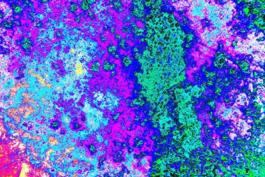 Çizik ve çatlaklarla metal doku