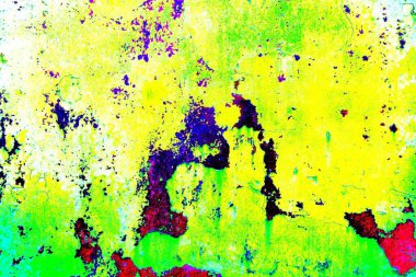 Çizik ve çatlaklarla metal doku