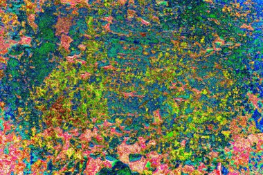 Karışık renklerin soyut suluboya paleti, renk karışımı, duvar kağıdını kopyala, soyut renkli doku arkaplanı