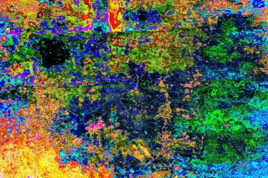 Karışık renklerin soyut suluboya paleti, renk karışımı, duvar kağıdını kopyala, soyut renkli doku arkaplanı