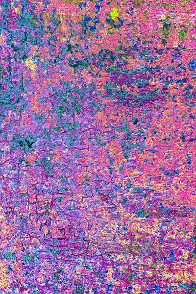 Çizik ve çatlaklarla metal doku