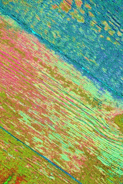 Mavi renklerin soyut suluboya paleti, karışık renk, arkaplan, vektör illüstrasyonu, bir renk karışımı