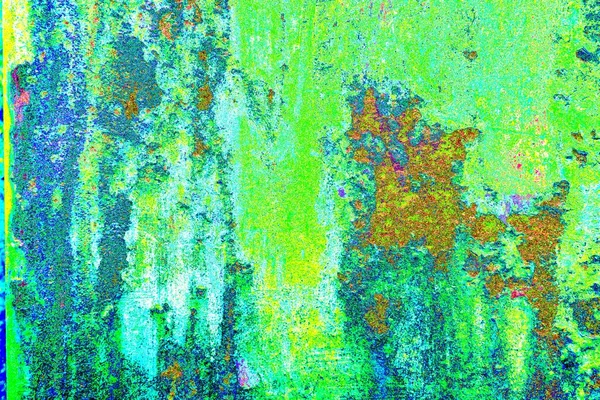 Çizik ve çatlaklarla metal doku