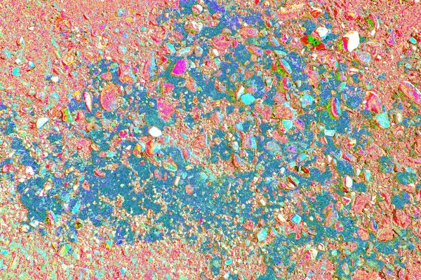 Mavi renklerin soyut suluboya paleti, karışık renk, arkaplan, vektör illüstrasyonu, bir renk karışımı