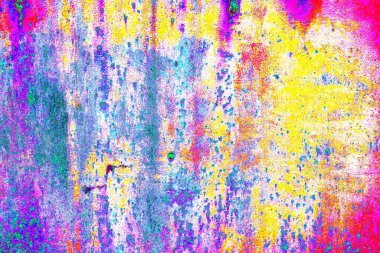 Çizik ve çatlaklarla metal doku