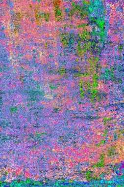 Çizik ve çatlaklarla metal doku