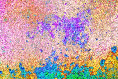 Çizik ve çatlaklarla metal doku