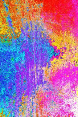 Çizik ve çatlaklarla metal doku