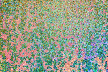 Çizik ve çatlaklarla metal doku