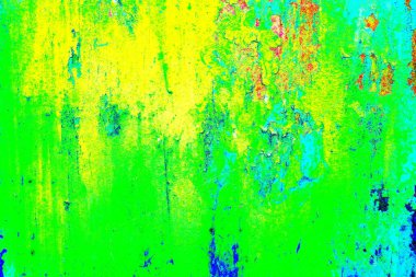 Çizik ve çatlaklarla metal doku