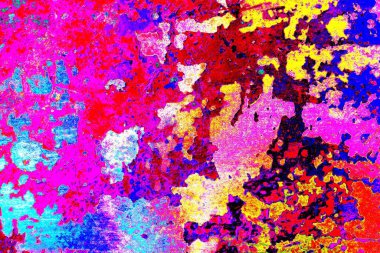 Çizik ve çatlaklarla metal doku