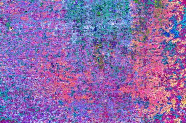 Çizik ve çatlaklarla metal doku