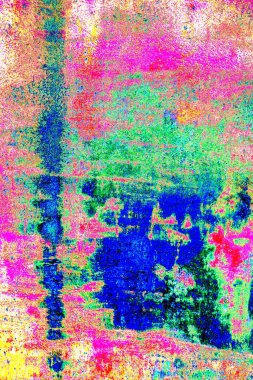 Çizik ve çatlaklarla metal doku