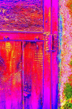 Eski tahta ahşap duvar arka planı. Eski ahşap dokusu. Yıpranmış odun parçası..