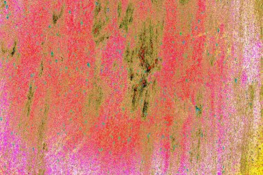 Çizik ve çatlaklarla metal doku