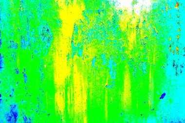 Çizik ve çatlaklarla metal doku