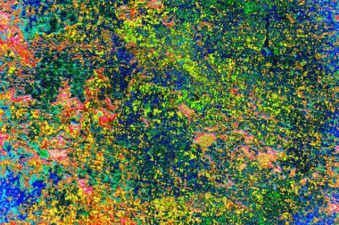 Karışık renklerin soyut suluboya paleti, renk karışımı, duvar kağıdını kopyala, soyut renkli doku arkaplanı