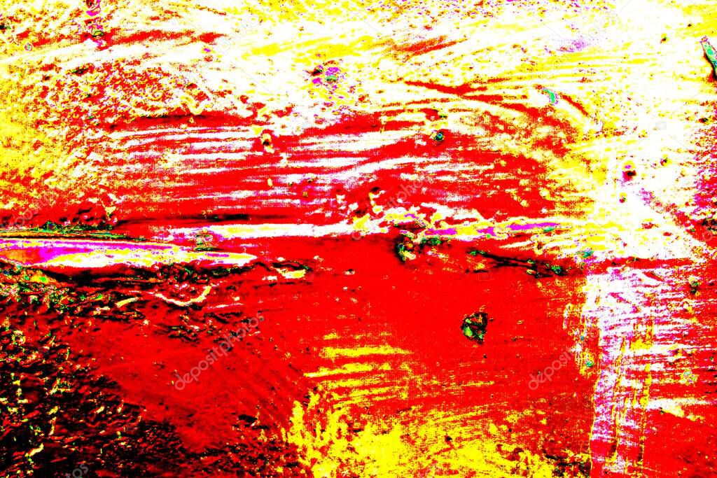 Paleta de acuarela abstracta de colores azules, mezcla de color, fondo