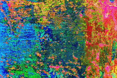 Karışık renklerin soyut suluboya paleti, renk karışımı, duvar kağıdını kopyala, soyut renkli doku arkaplanı