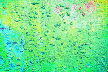 Çizik ve çatlaklarla metal doku