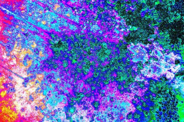 Çizik ve çatlaklarla metal doku