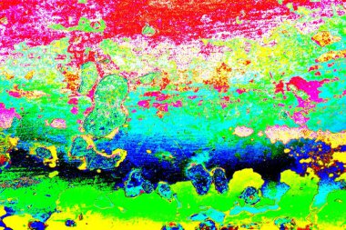 Çizik ve çatlaklarla metal doku