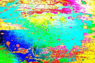 Çizik ve çatlaklarla metal doku