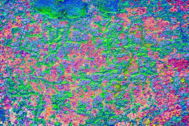 Çizik ve çatlaklarla metal doku