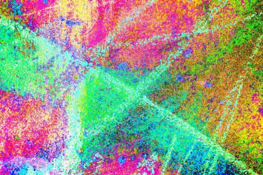 Çizik ve çatlaklarla metal doku