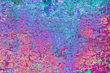 Çizik ve çatlaklarla metal doku